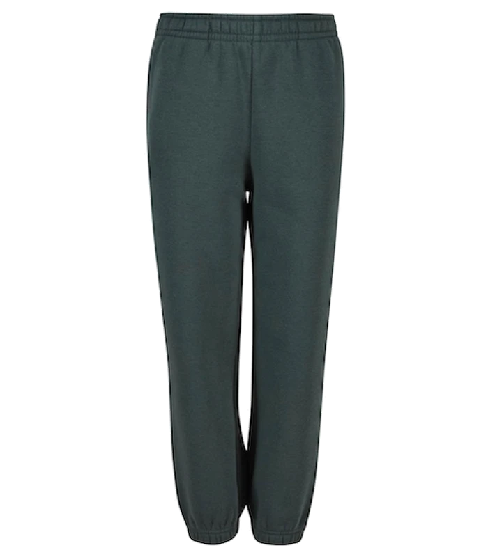 Build Your Brand Build Your Brand Kids fluffy sweatpants in Bottle Green
