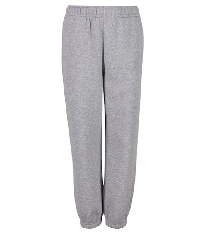 Build Your Brand Build Your Brand Kids fluffy sweatpants in Heather Grey