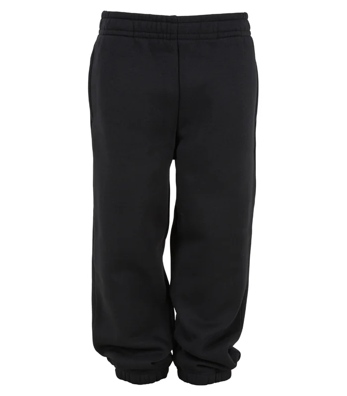 Build Your Brand Build Your Brand Kids fluffy sweatpants in Black