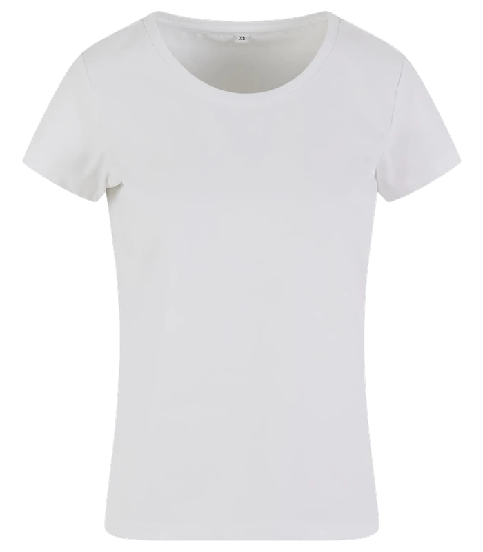 Build Your Brand Build Your Brand Womens Sorona regular tee in White
