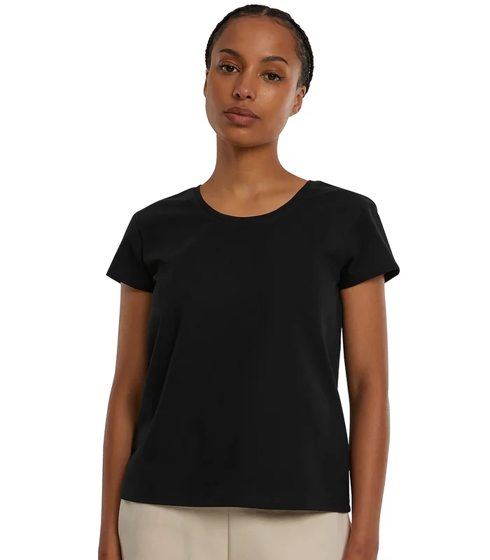 Build Your Brand Build Your Brand Womens Sorona regular tee in Black