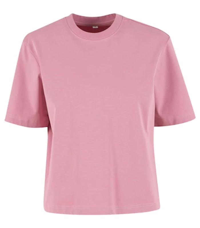 Build Your Brand Build Your Brand Womens Sorona loose-fit tee in Dusty Pink