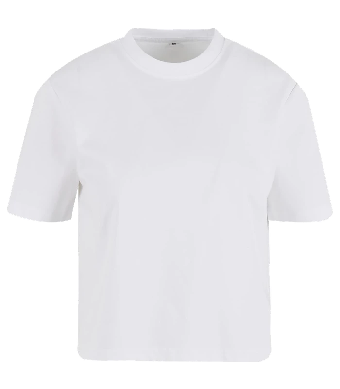 Build Your Brand Build Your Brand Womens Sorona loose-fit tee in White
