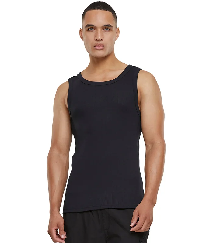 Build Your Brand Build Your Brand Tank top in Black