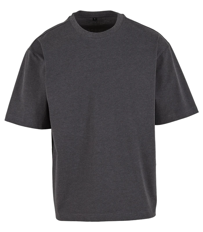 Build Your Brand Build Your Brand Loose-fit tee in Charcoal