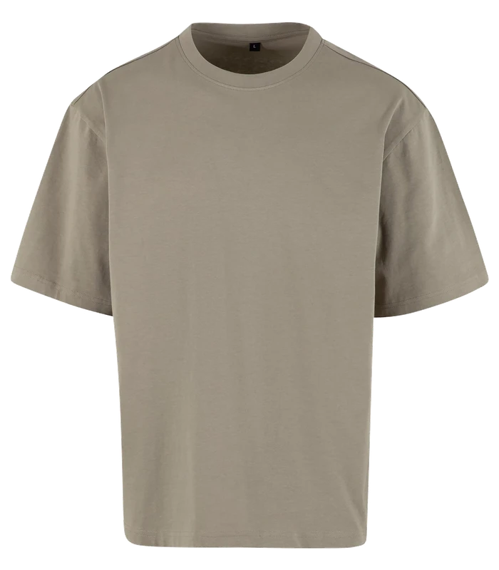 Build Your Brand Build Your Brand Loose-fit tee in Pale Olive