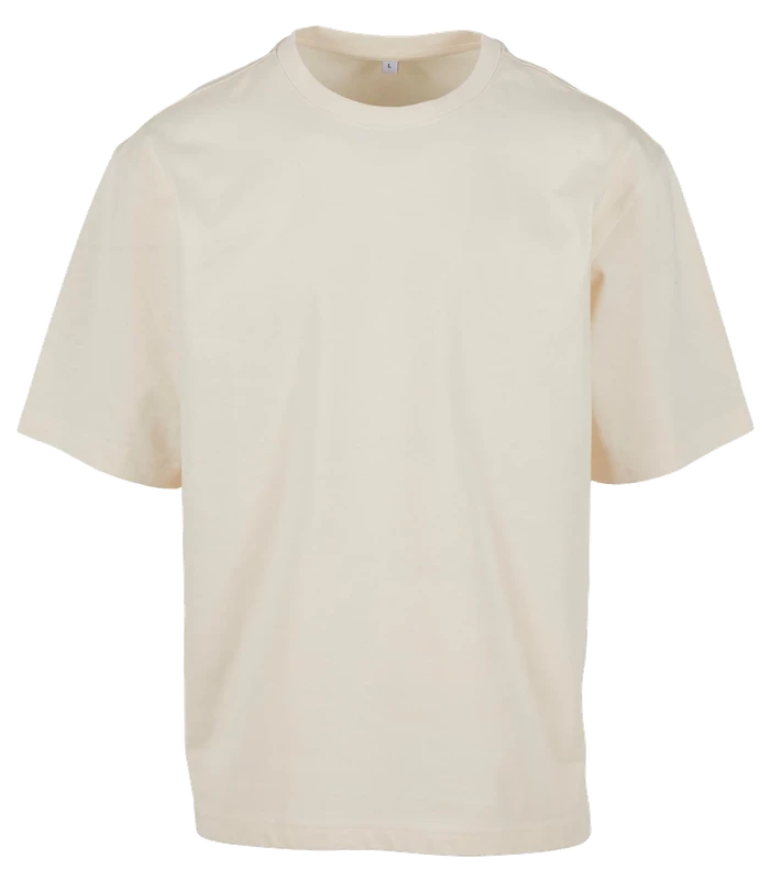 Build Your Brand Build Your Brand Loose-fit tee in White Sand