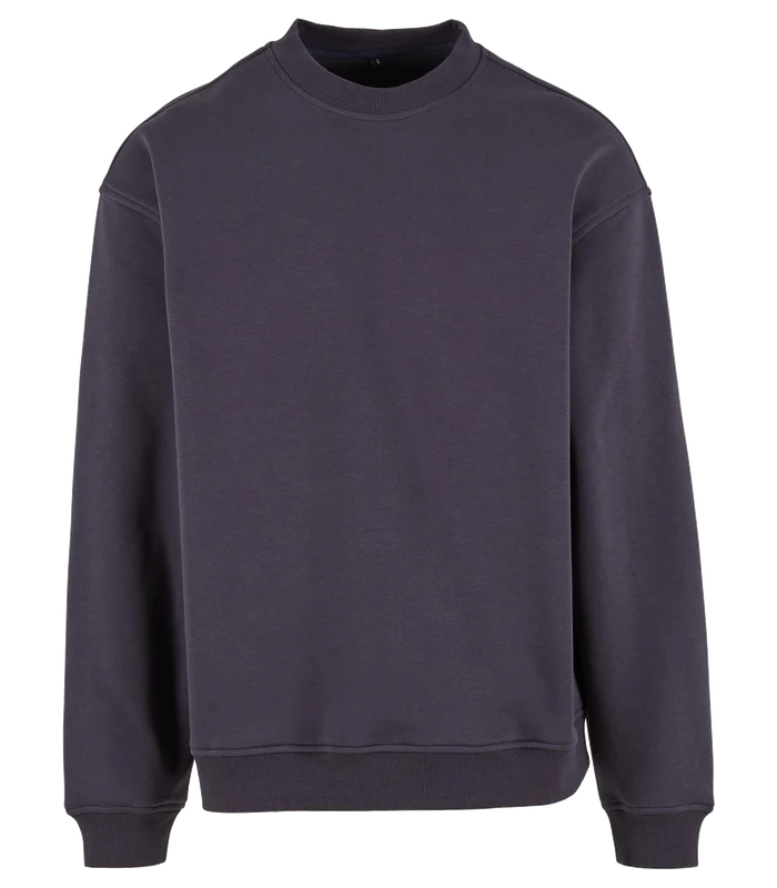 Build Your Brand Build Your Brand Loose-fit sweatshirt in Navy