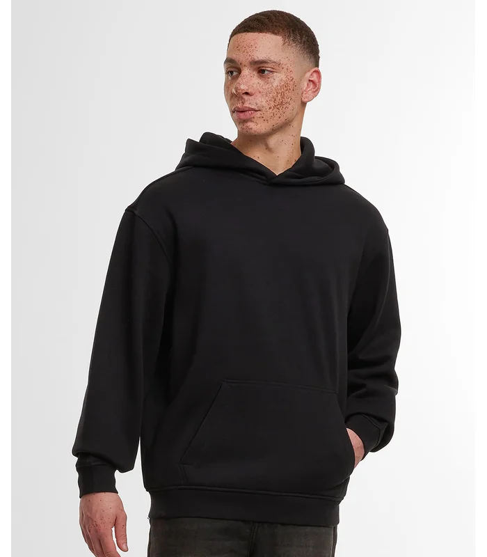 Build Your Brand Build Your Brand Loose-fit hoodie in Black