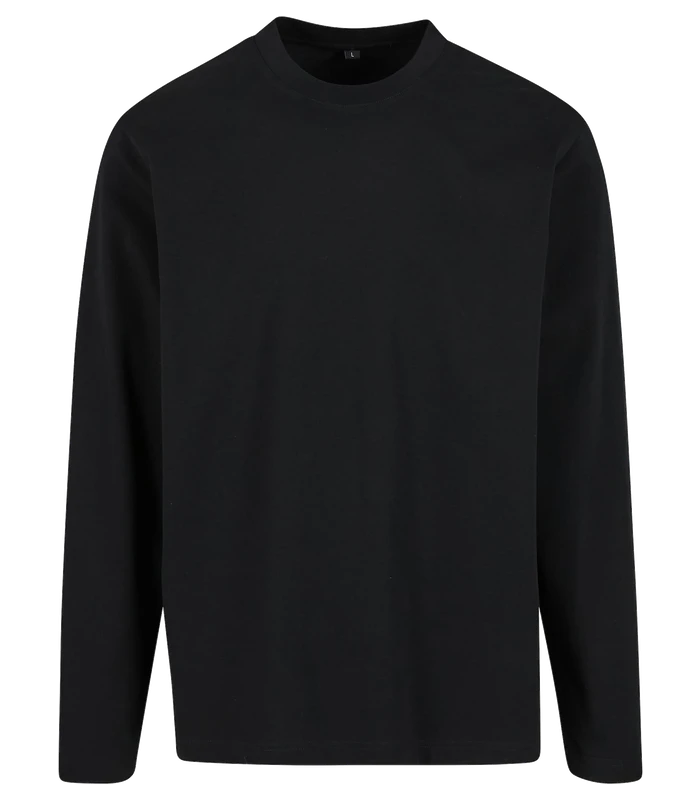 Build Your Brand Build Your Brand Sorona loose long sleeve in Black