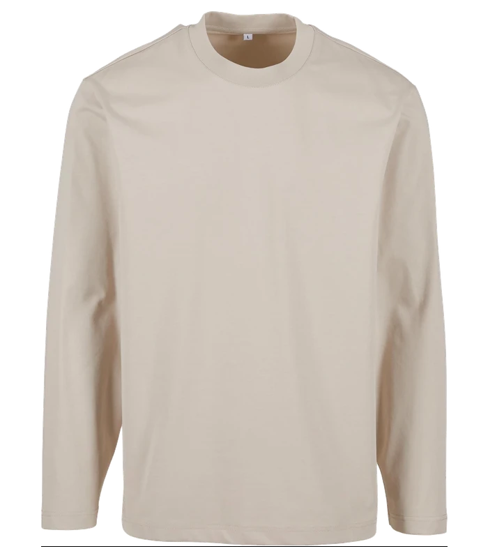 Build Your Brand Build Your Brand Sorona loose long sleeve in Cloud