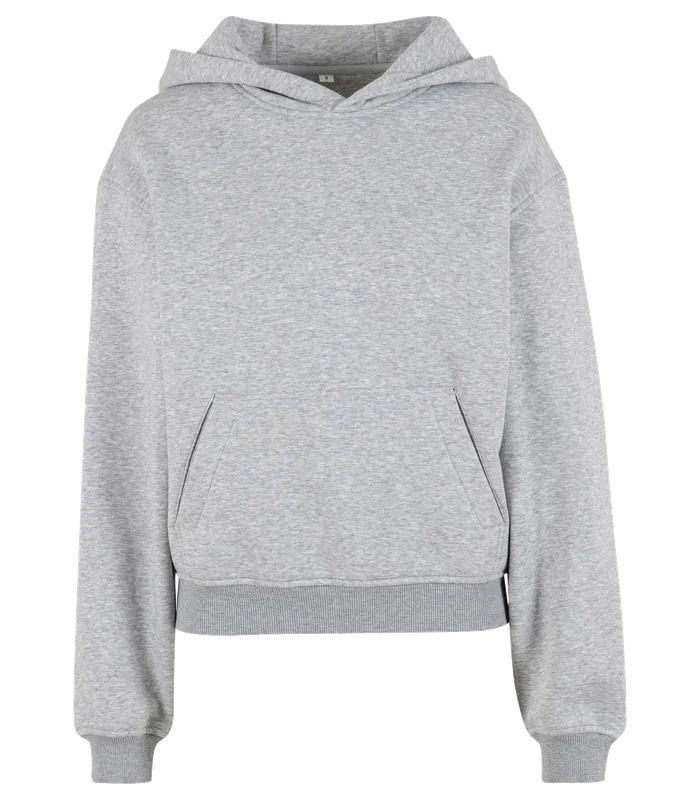 Build Your Brand Build Your Brand Womens loose-fit hoodie in Black