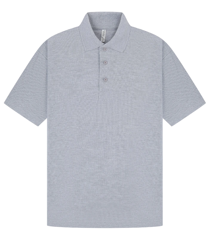 Casual Classics Casual Classic Ringspun 190 Regular Polo Unisex in Sport Grey