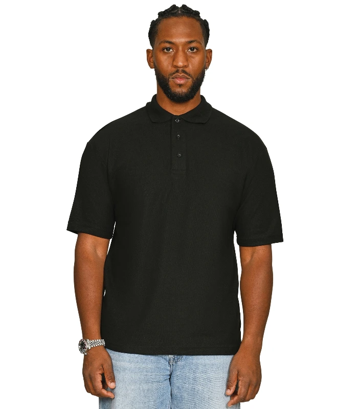 Casual Classics Casual Classic Ringspun 190 Regular Polo Unisex in Black