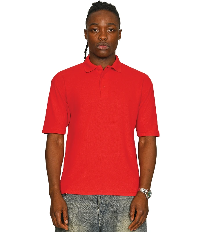 Casual Classics Casual Classic Ringspun 190 Regular Polo Unisex in Red