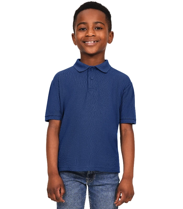 Casual Classics Casual Classic Ringspun 190 Regular Polo Kids in Cobalt