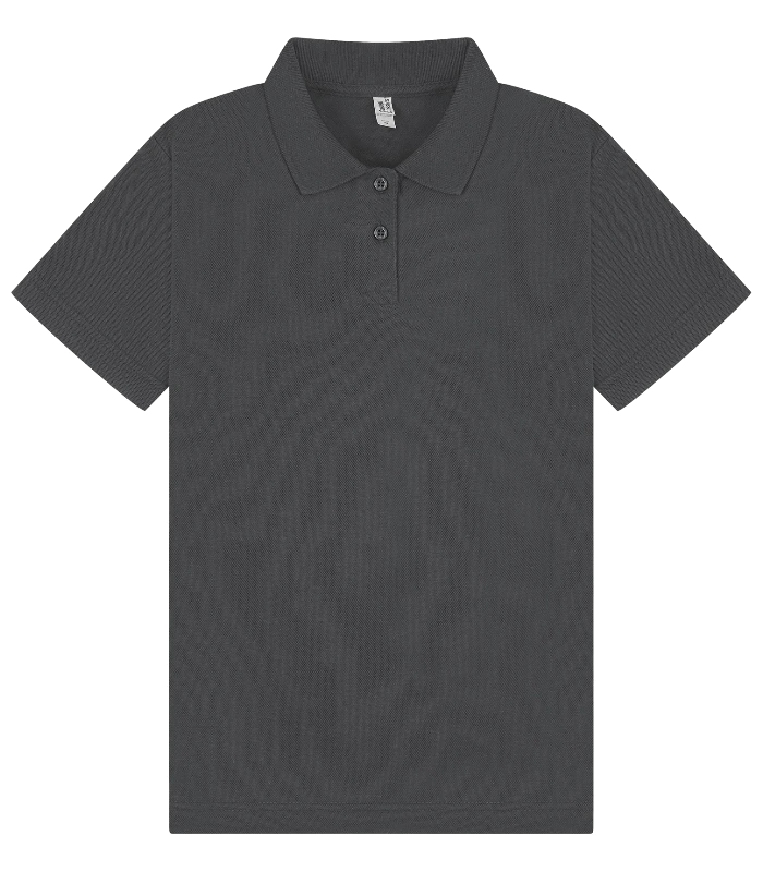 Casual Classics Casual Classic Ringspun 190 Regular Polo Ladies in Charcoal