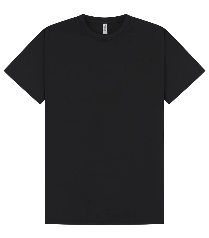 Casual Classics Casual Classic Tech 140 Regular Tee Unisex in Black