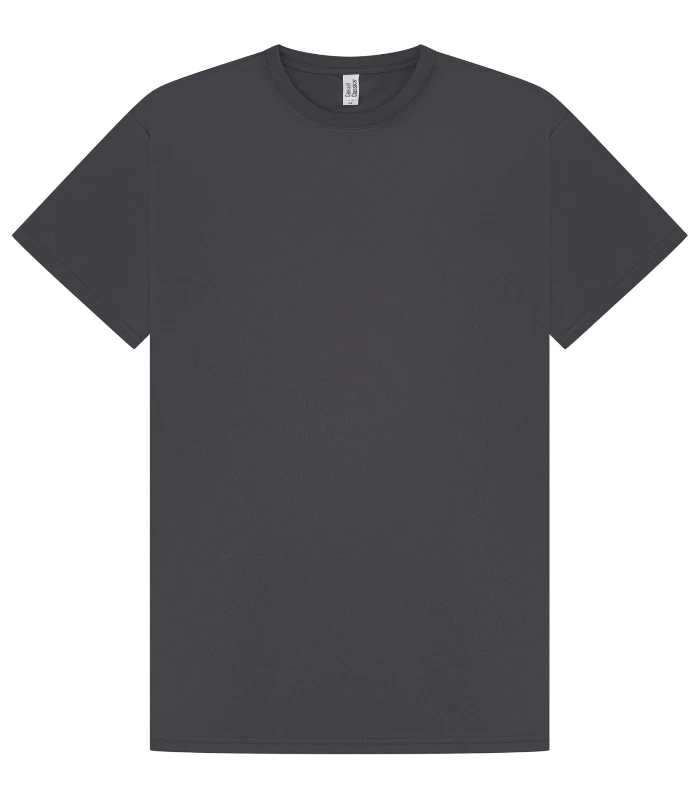 Casual Classics Casual Classic Tech 140 Regular Tee Unisex in Charcoal