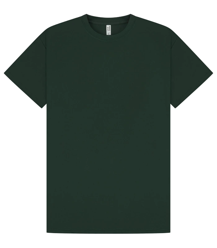 Casual Classics Casual Classic Tech 140 Regular Tee Unisex in Forest Green