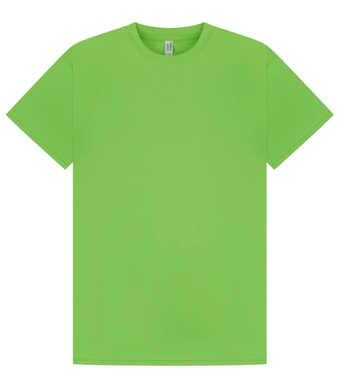 Casual Classics Casual Classic Tech 140 Regular Tee Unisex in Lime