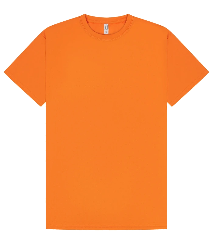 Casual Classics Casual Classic Tech 140 Regular Tee Unisex in Orange