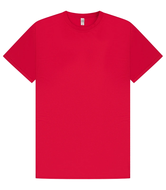 Casual Classics Casual Classic Tech 140 Regular Tee Unisex in Red