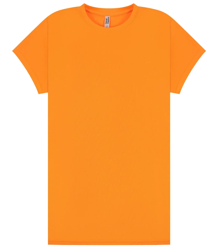 Casual Classics Casual Classic Tech 140 Regular Tee Ladies in Cyber Orange