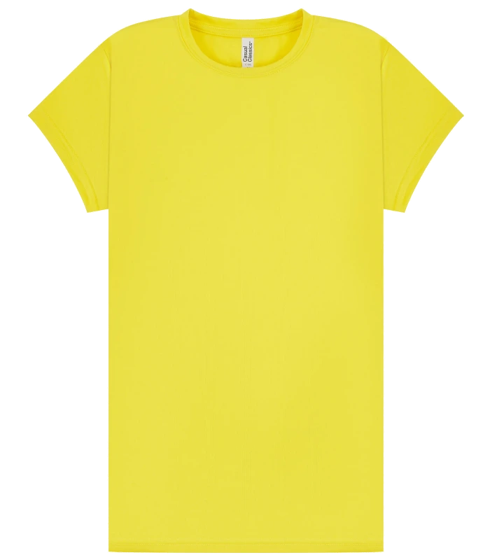Casual Classics Casual Classic Tech 140 Regular Tee Ladies in Yellow