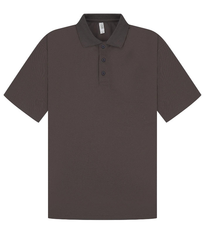 Casual Classics Casual Classic Tech 155 Regular Polo in Charcoal