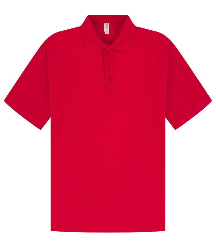 Casual Classics Casual Classic Tech 155 Regular Polo in Red