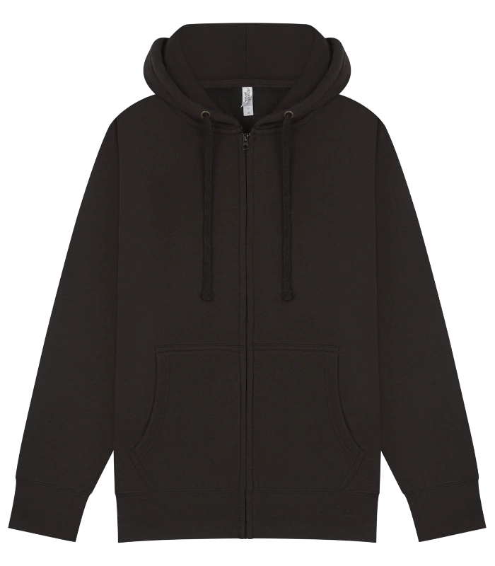 Casual Classics Casual# Ringspun 300 Regular Zip Hood in Black