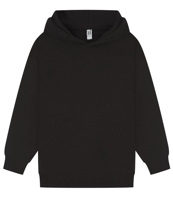 Casual Classics Casual Classic Ringspun 280 Regular Hood Kids in Black