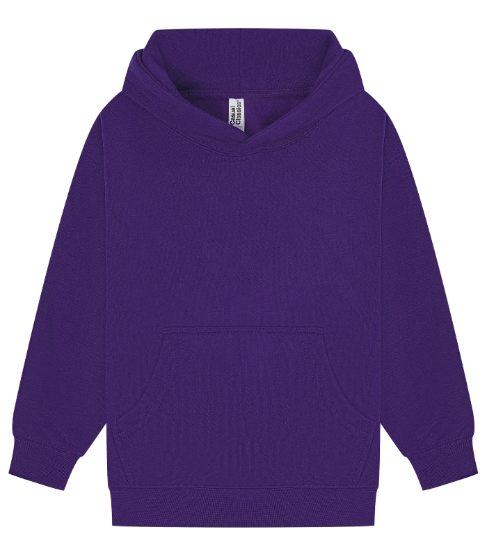 Casual Classics Casual Classic Ringspun 280 Regular Hood Kids in Purple