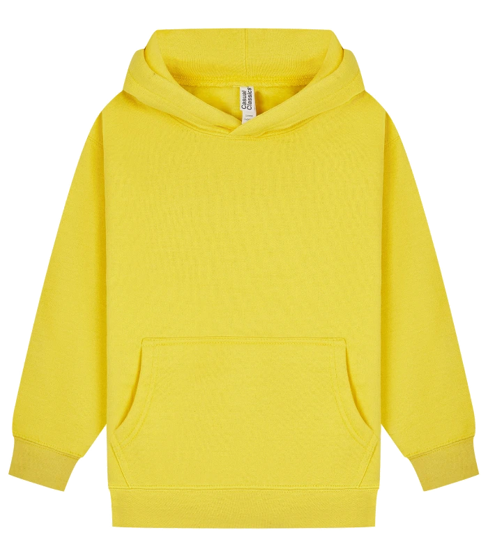 Casual Classics Casual Classic Ringspun 280 Regular Hood Kids in Yellow