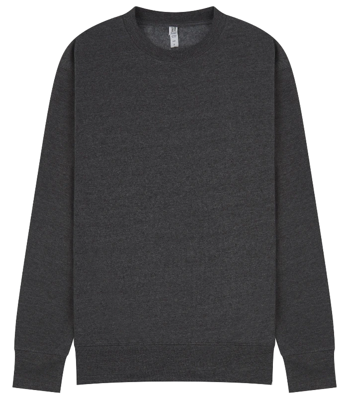 Casual Classics Casual Classic Ringspun 280 Regular Sweat in Dk Heather