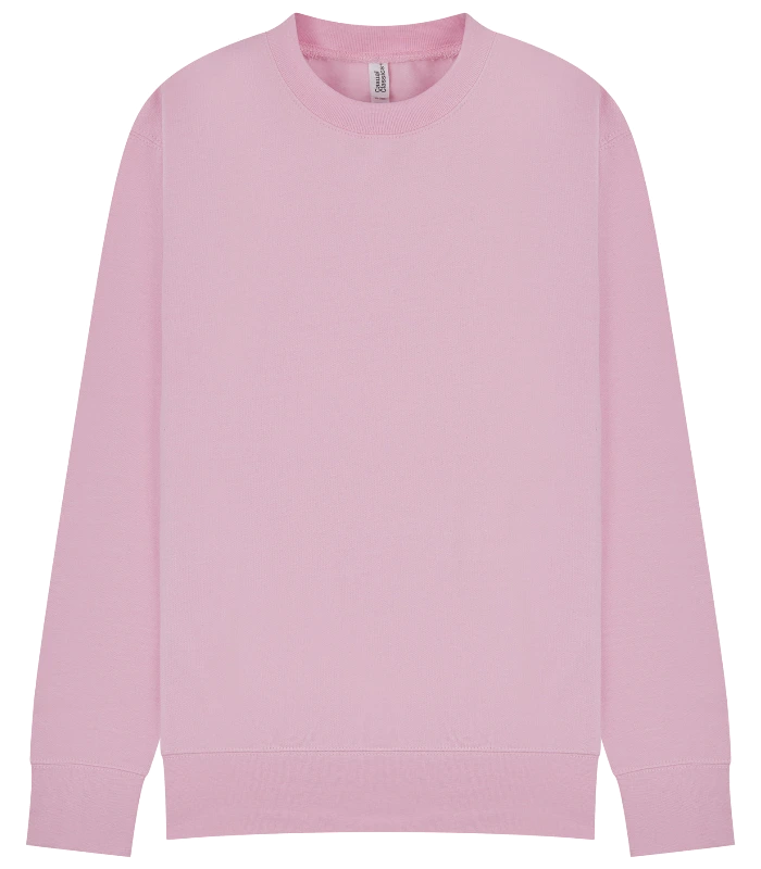 Casual Classics Casual Classic Ringspun 280 Regular Sweat in Light Pink