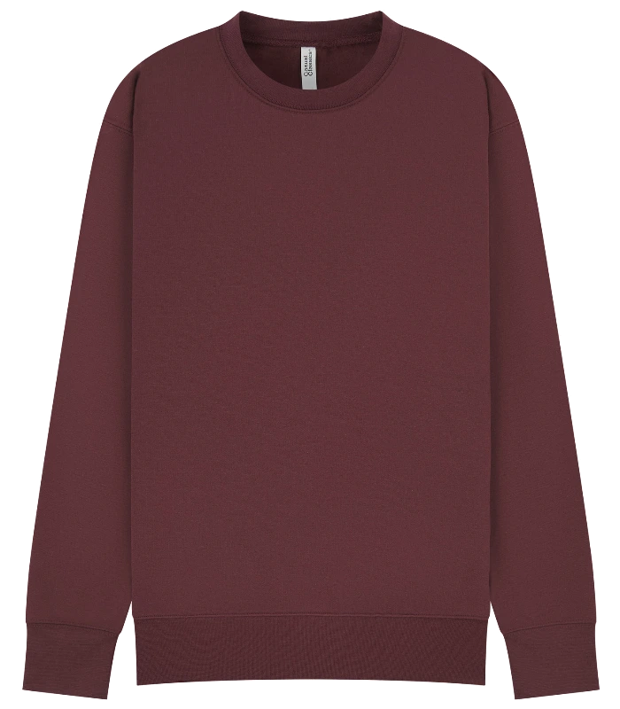 Casual Classics Casual Classic Ringspun 280 Regular Sweat in Maroon
