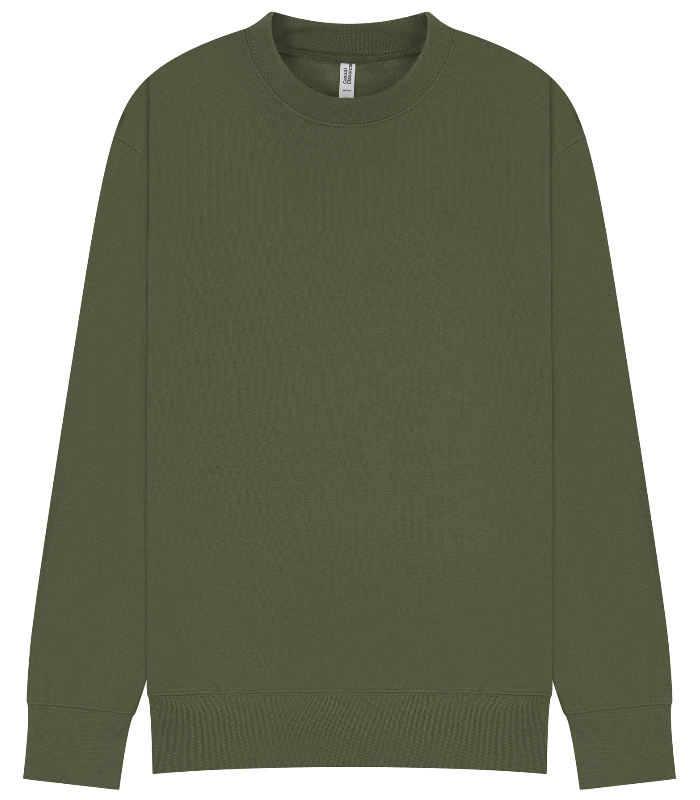 Casual Classics Casual Classic Ringspun 280 Regular Sweat in Military Green