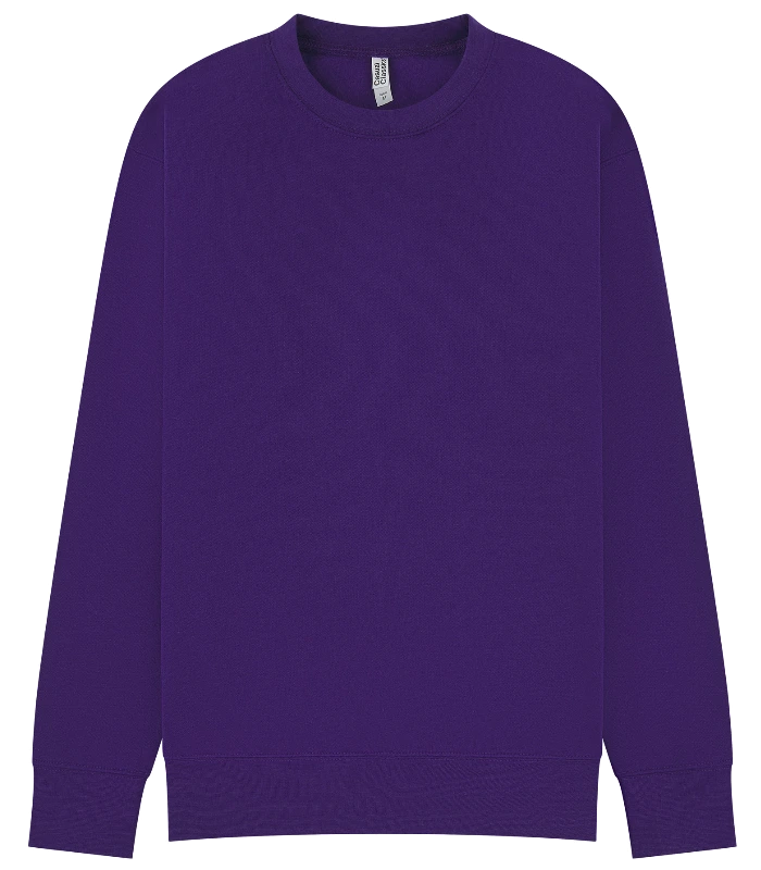 Casual Classics Casual Classic Ringspun 280 Regular Sweat in Purple