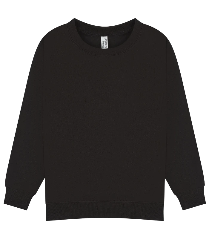 Casual Classics Casual Classic Ringspun 280 Regular Sweat Kids in Black