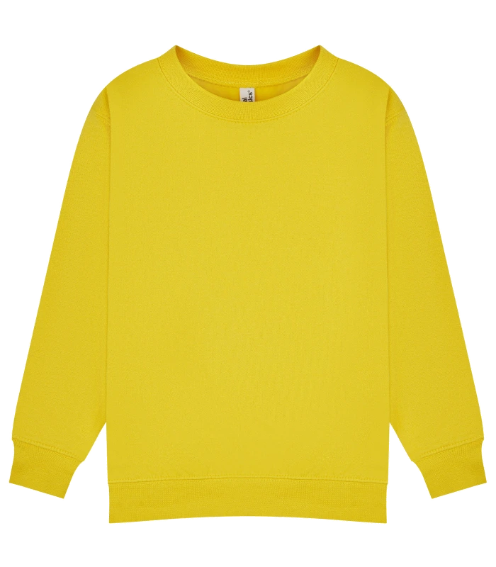 Casual Classics Casual Classic Ringspun 280 Regular Sweat Kids in Yellow