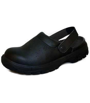Comfort Grip Comfort Grip Sandal with Heel Strap in Black