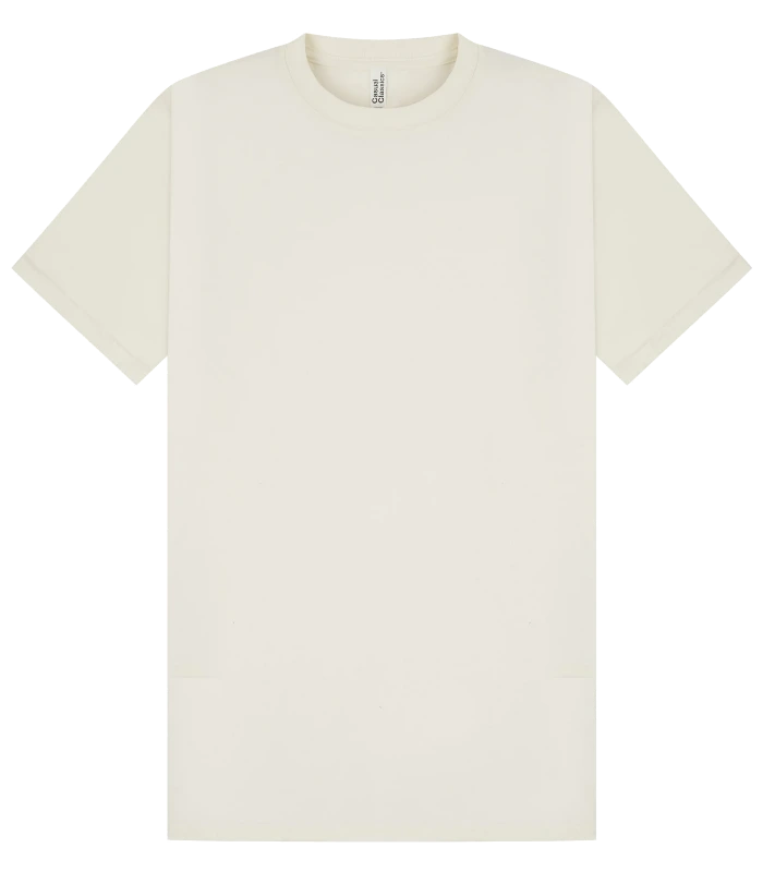 Casual Classics Casual Classic Ringspun 150 Regular Tee Unisex in Ecru