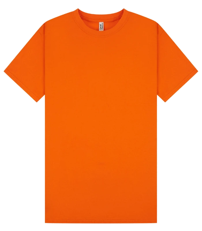 Casual Classics Casual Classic Ringspun 150 Regular Tee Unisex in Orange
