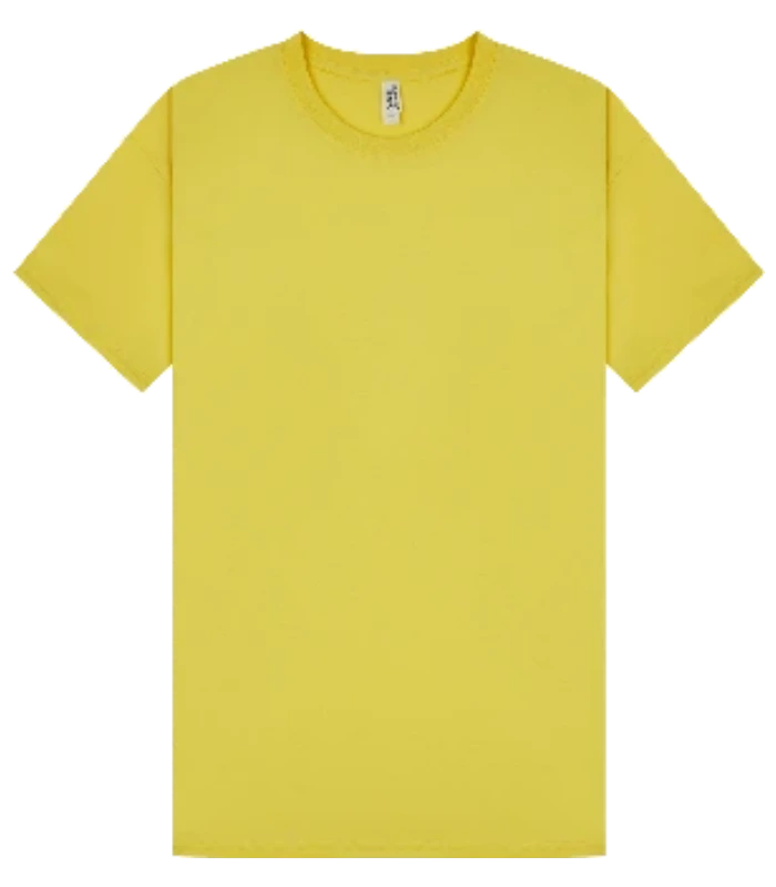 Casual Classics Casual Classic Ringspun 150 Regular Tee Unisex in Yellow