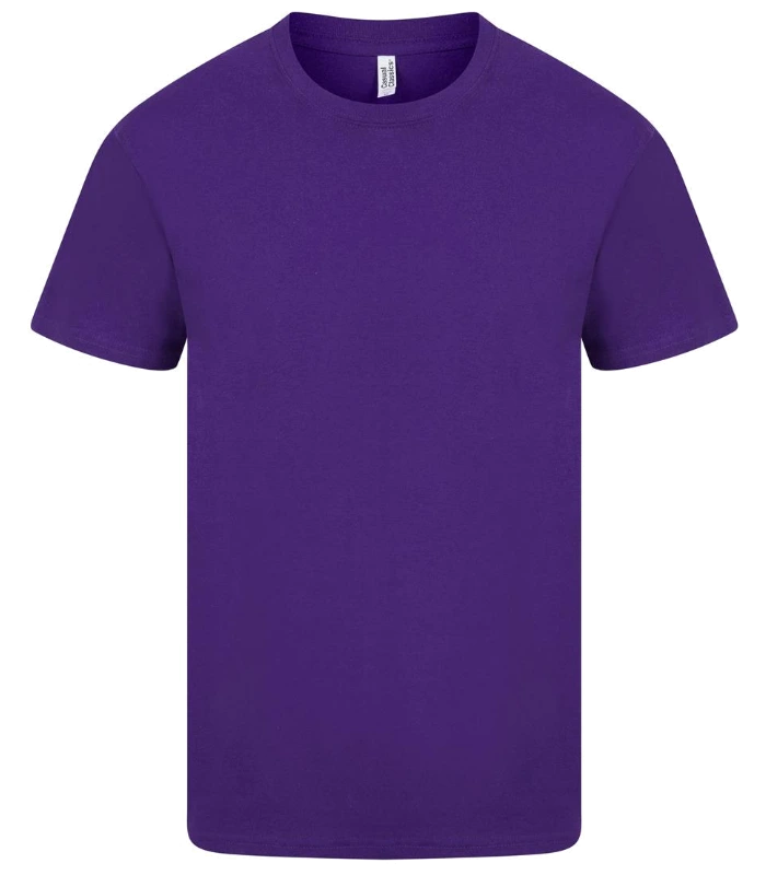 Casual Classics Casual Classic Ringspun 150 Regular Tee Unisex in Purple