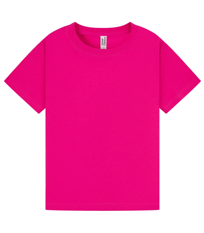 Casual Classics Casual Classic Ringspun 150 Regular Tee Kids in Heliconia