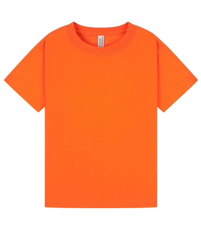 Casual Classics Casual Classic Ringspun 150 Regular Tee Kids in Orange
