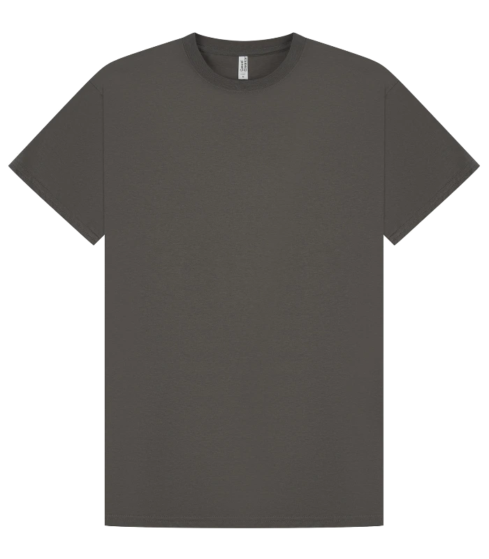 Casual Classics Casual Classic Organic Ringspun 150 Regular Tee in Charcoal